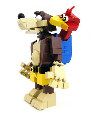 Illustration for article titled Lego Banjo And Kazooie